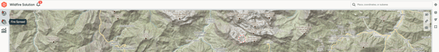 locate fire spread