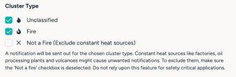 cluster type